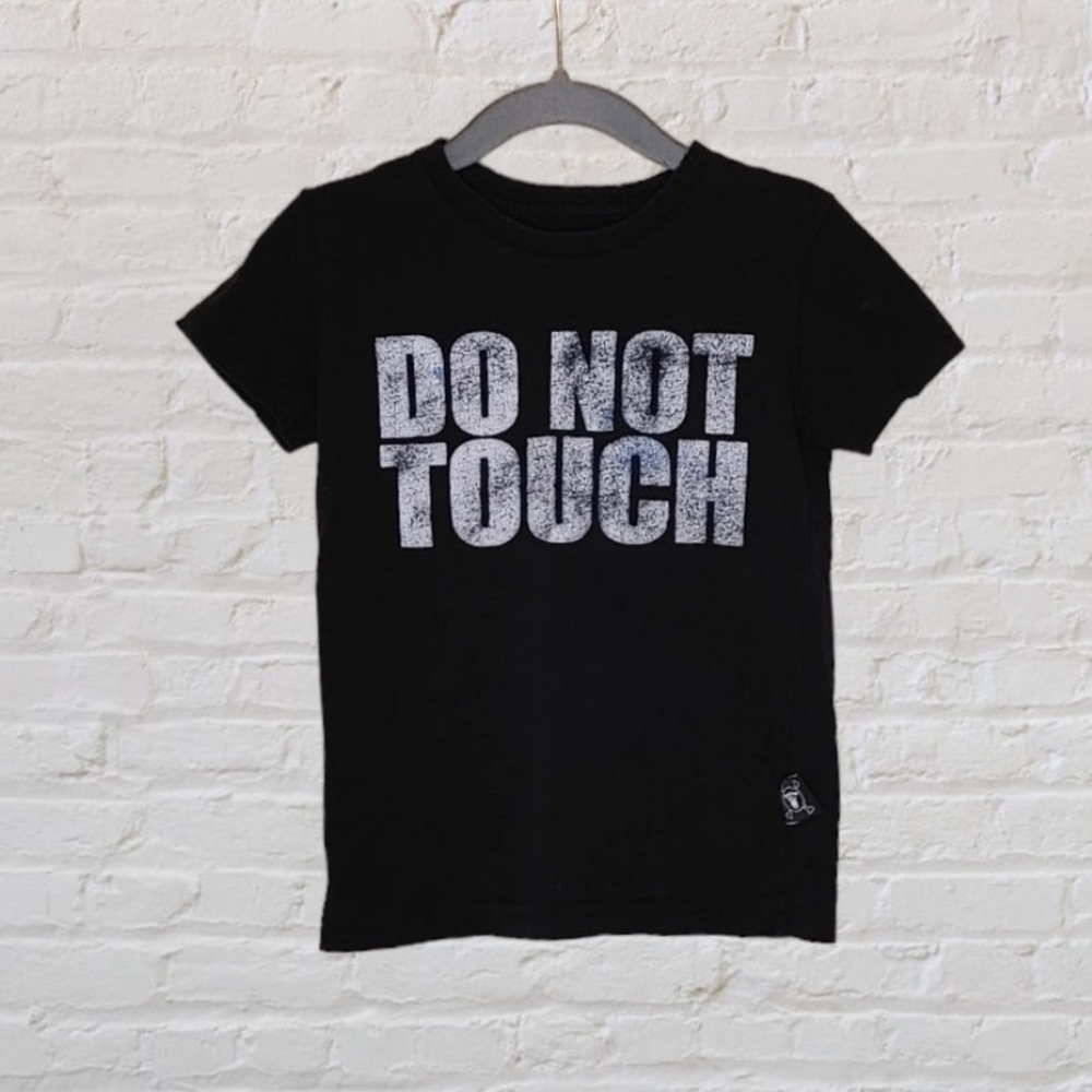 Nununu ‘Do Not Touch’ Distressed T-Shirt​
